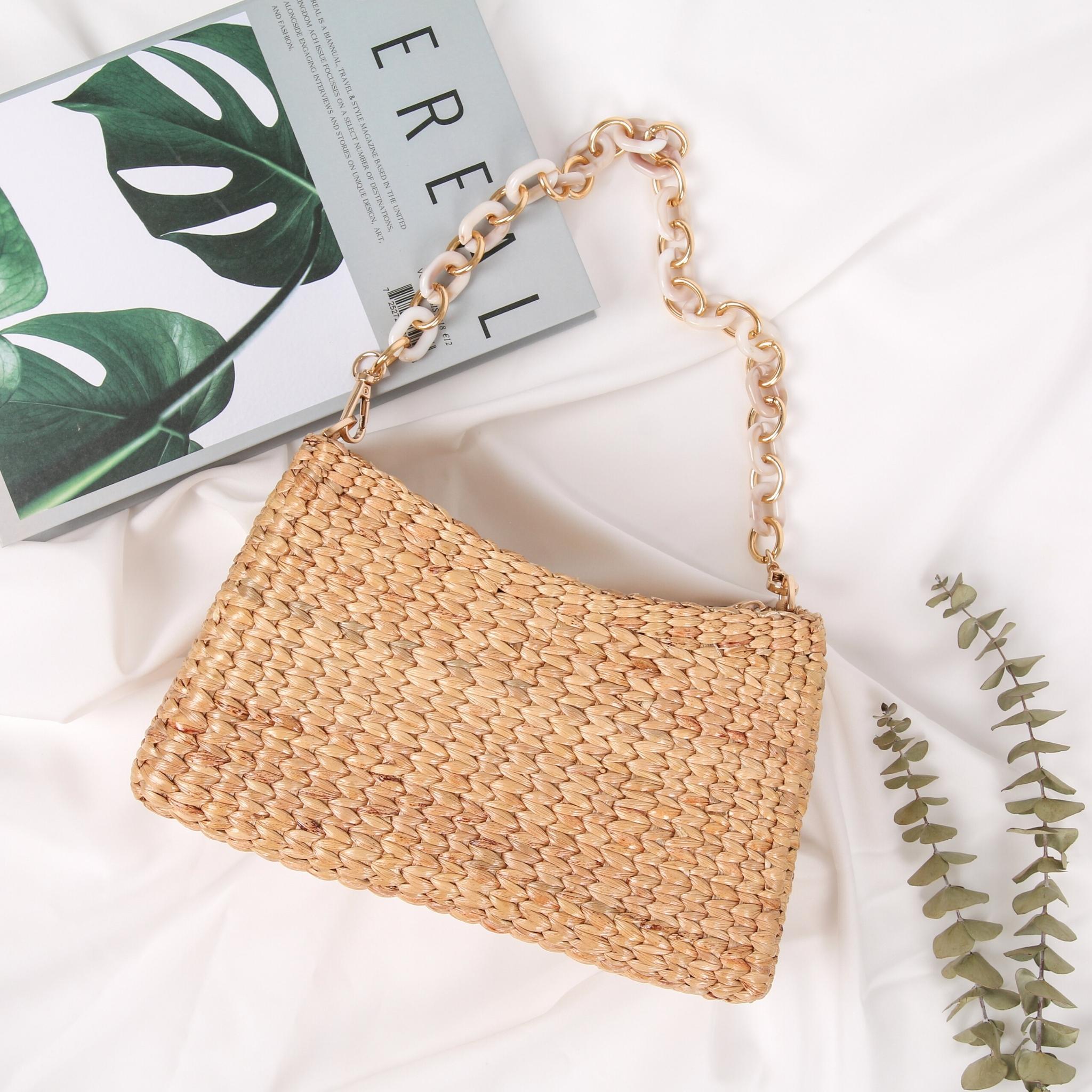 Woven Straw Bags Made in Indonesia shopping bags Hand woven from straw  fiber. Hand weave by artisans in Indonesia | Bags, Rattan handbags, Straw  bags